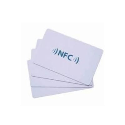 Picture of 1Pcs NTAG215 NFC Tag – White Blank PVC Card - White