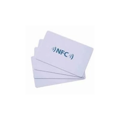 Picture of NTAG215 White PVC NFC Card – Blank & Writable - White