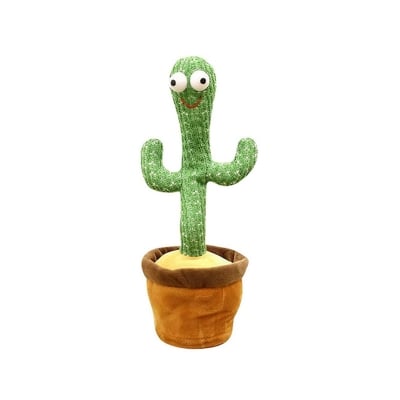 Picture of Cactus Dancing Toy – Interactive Singing Plush for Babies - Green