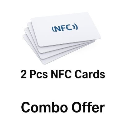 Picture of NTAG215 NFC Tag – 2Pcs Combo (504B) - White