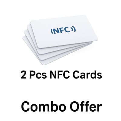 Picture of NFC Card NTAG215 – 2Pcs Blank (504B) - White