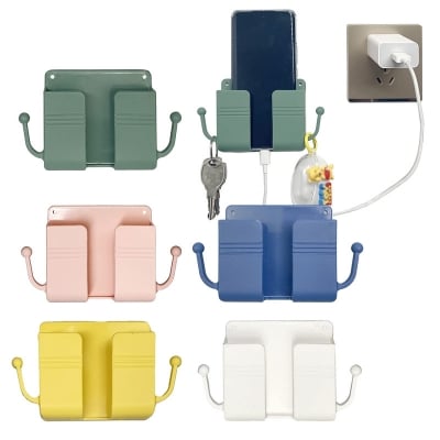 Picture of Wall Charger Storage Box – Phone Holder (1Pcs) - Multicolor
