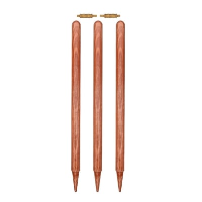 Picture of Classic Willow Match Stumps – 1 Set - Brown