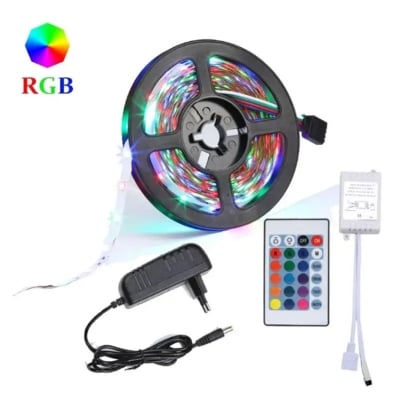 Picture of Waterproof RGB Remote Control Color Changing Fita Light led strip light 15 Fit - Multicolor