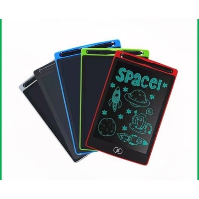 Picture of 8.5 Inch LCD Writing Tablet with Delete Button - Black