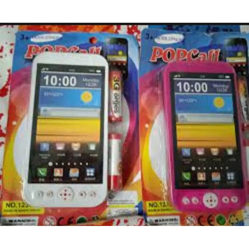 Picture of Kids Mobile Toy Phone With Music Battery - Multicolor