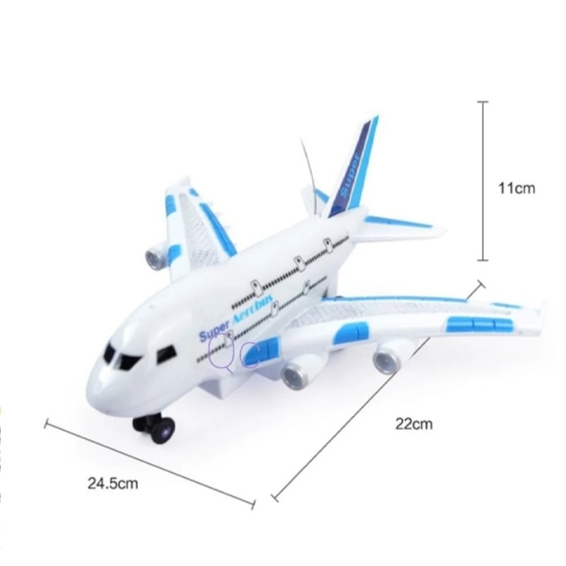 Picture of Airbus Aeroplane Remote Control Toy - White