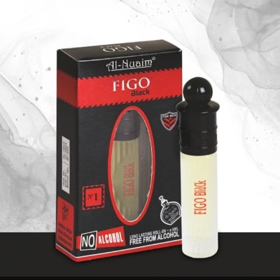 Picture of Al Nuaim Figo Black Floral Attar (Natural) - Black