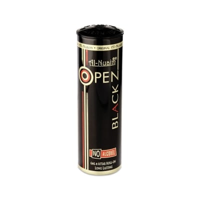 Picture of Al-Nuaim Open Black Alcohol Free Attar Roll On Luxury Scent with Long Lasting Fragrance For Men & Women 6ml - Black