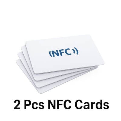 Picture of NFC NTAG215 Blank Card Combo – White PVC Tag (504B) - White