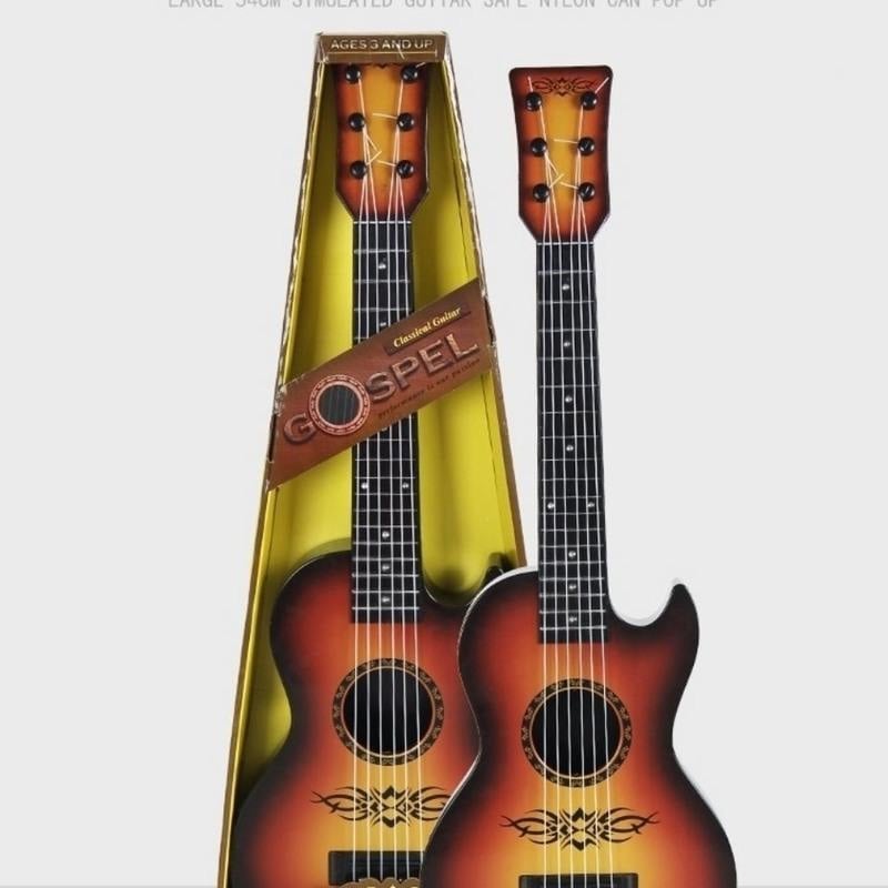 Picture of 21 Inch Toddler Ukulele Guitar Toy 4 Strings Mini Guitar for Kids - Children Musical Instruments Educational Learning  - Multicolor