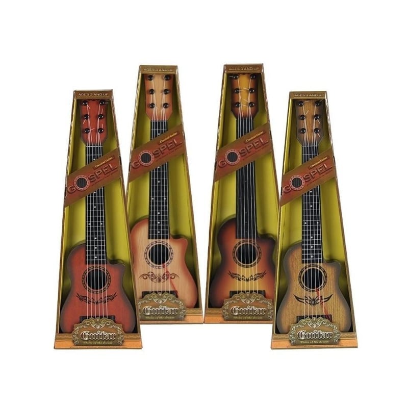 Picture of 21 Inch Toddler Ukulele Guitar Toy 4 Strings Mini Guitar for Kids - Children Musical Instruments Educational Learning  - Multicolor