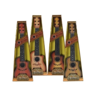 Picture of 21 Inch Toddler Ukulele Guitar Toy 4 Strings Mini Guitar for Kids - Children Musical Instruments Educational Learning  - Multicolor