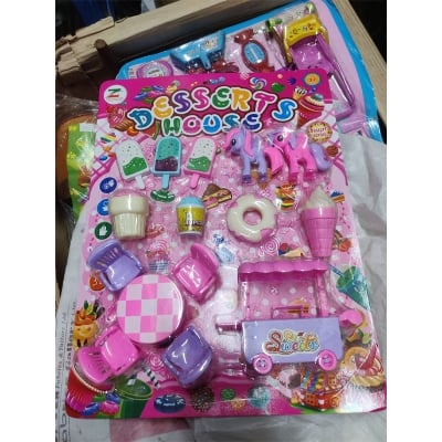 Picture of Sweet Candy Set with Dessert Food Items Roleplay Set for Kids - Multicolor