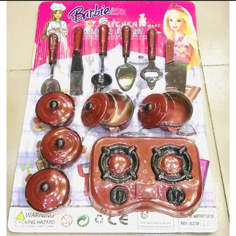 Picture of Presents Kitchen Set, Cooking Ware Kitchen Set for Kids/Toddler. - Red