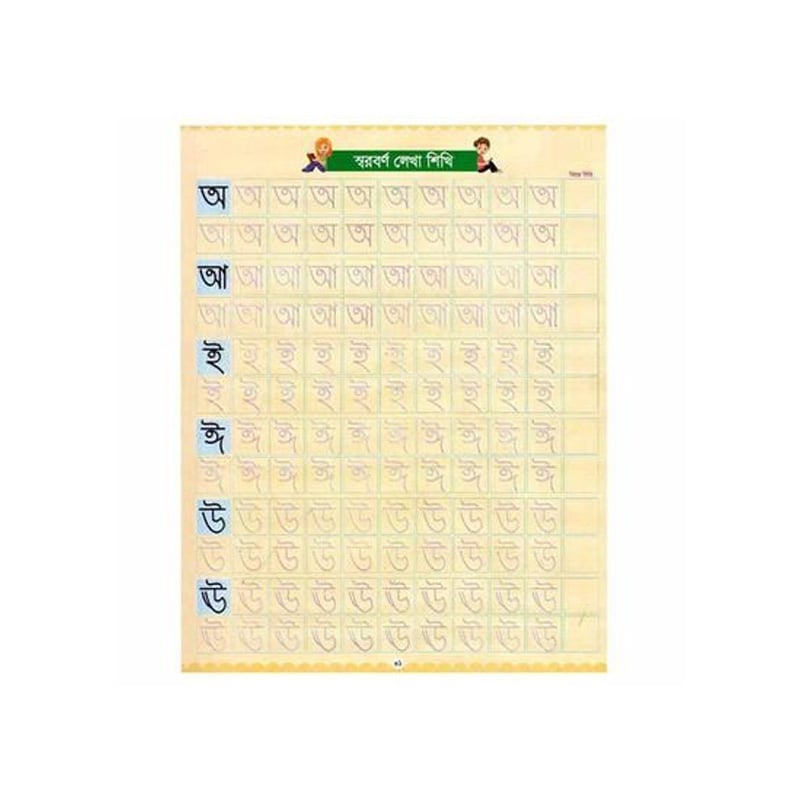 Picture of Magic Preschool Handwriting Practice Books (All in One ) - Multicolor