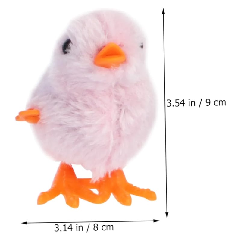 Picture of 5 pcs Cartoon Plush Chicken Fun Toy - Multicolor