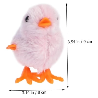 Picture of 5 pcs Jumping Chicken Clockwork Pet Toy - Multicolor