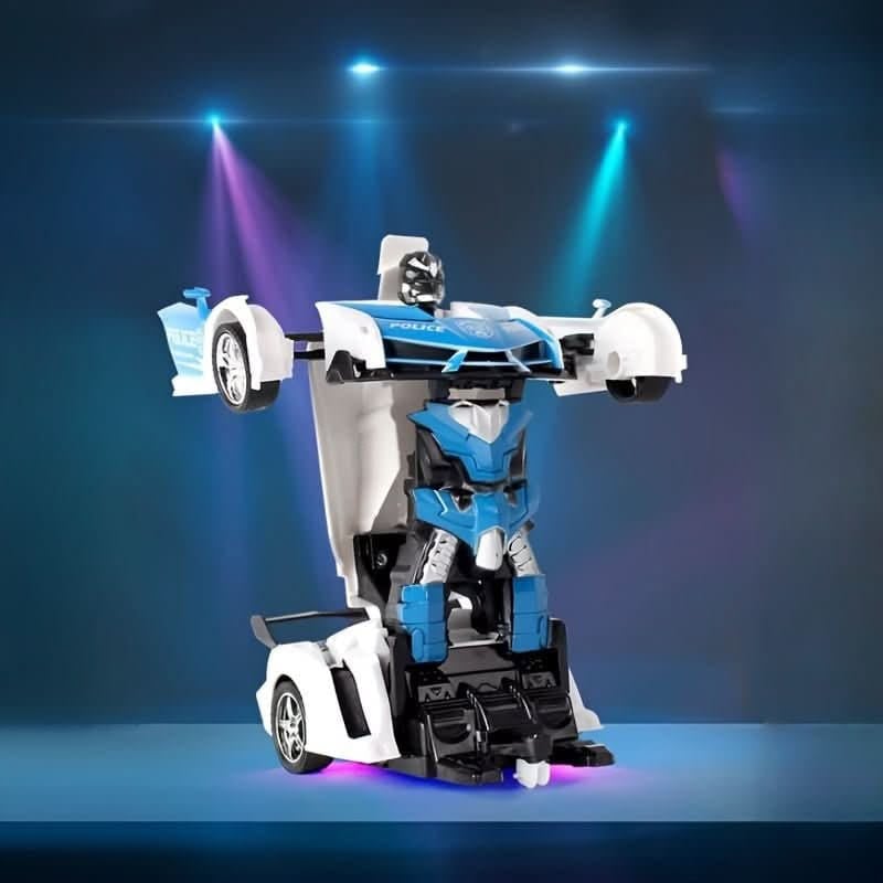 Picture of Remote Control Deformation Lamborghini Robot Car - White