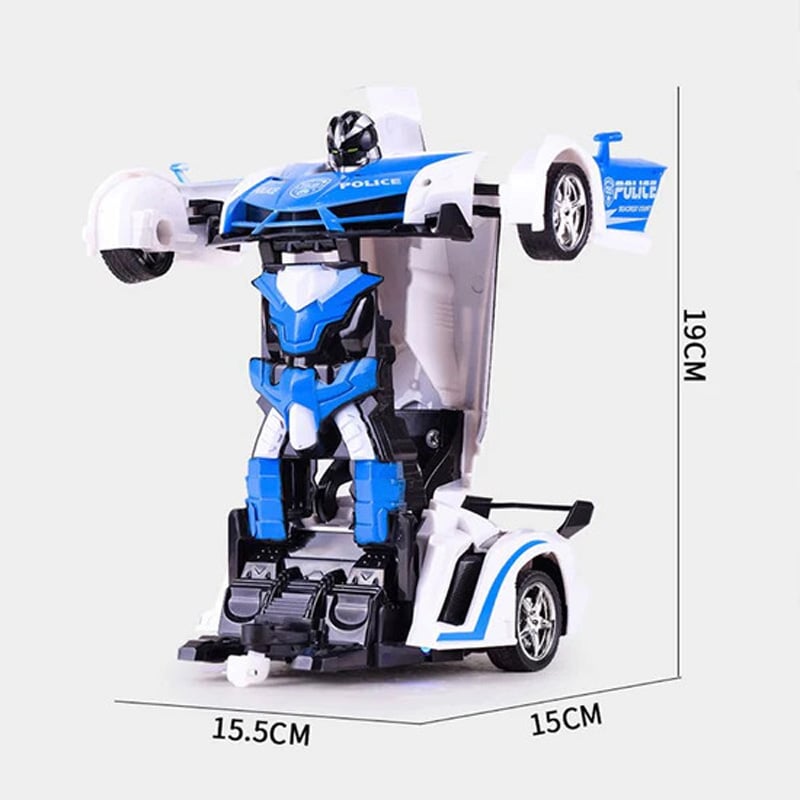 Picture of Remote Control Deformation Lamborghini Robot Car - White