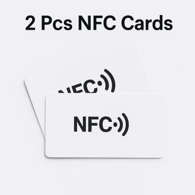 Picture of NTAG215 NFC White PVC Tag – Blank Card Combo (504B) - White