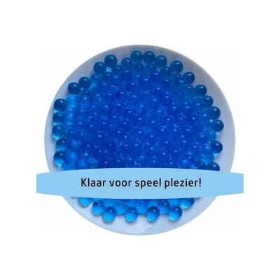 Picture of Gel Blaster Ammo / Soft-Gel Balls 2000 pieces 1paket  - blue - Blue