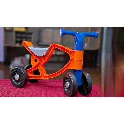 Picture of High Quality Tricycle cycle for kids and babies moto bike - Multicolor