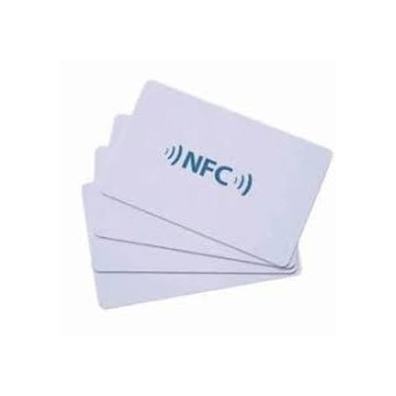 Picture of 1Pcs NFC Cards White Blank NTAG216 PVC Tags 504 Bytes - White
