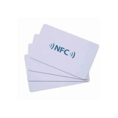 Picture of 1Pcs NFC Cards White Blank NTAG216 PVC Tags 504 Bytes - White