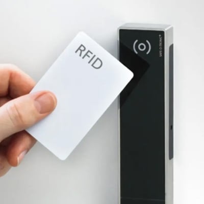 Picture of 1 PIS NTAG216 RFID NFC Blank White ISO PVC Card - White