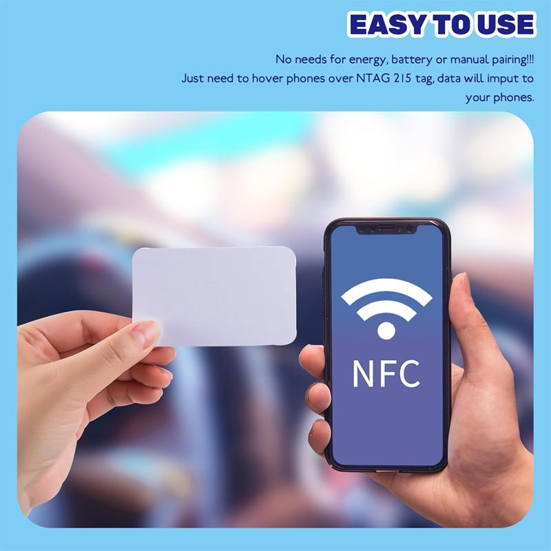 Picture of 1 Pis NFC Smart Card - White