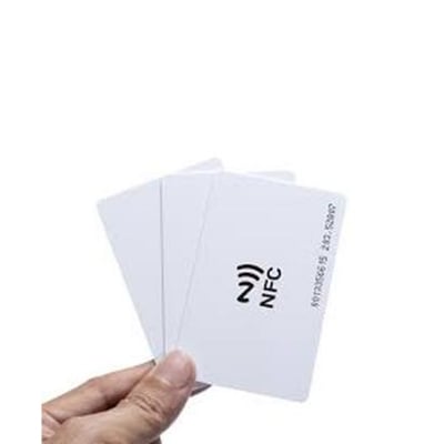 Picture of 1Pcs NFC White Card – NTAG215 Tag – Writable PVC Chip - White