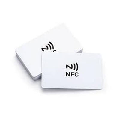 Picture of White Blank NFC Card – NTAG215 Chip – 1 Piece - White