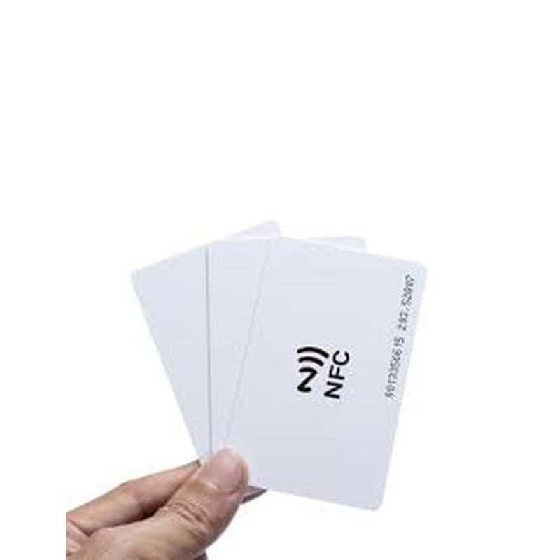 Picture of White Blank NFC Card – NTAG215 Chip – 1 Piece - White