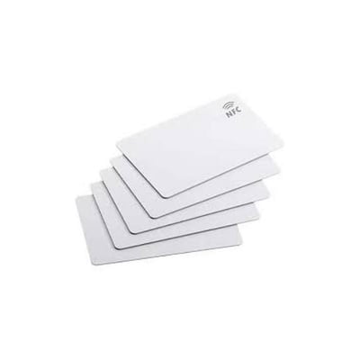 Picture of NTAG215 White PVC NFC Card – Blank & Writable - White
