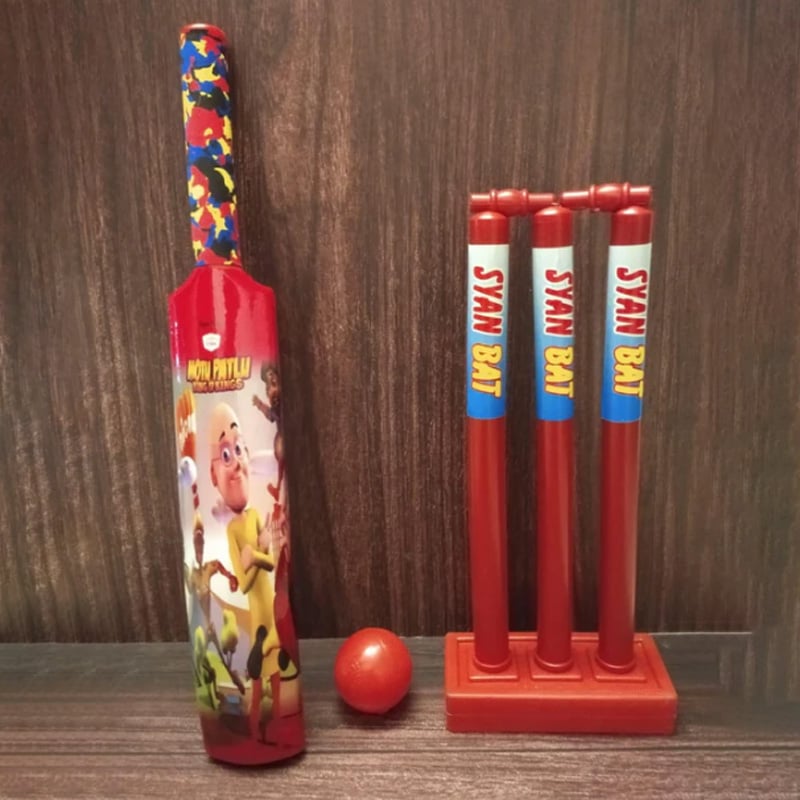 Picture of Kids Fun Cricket Play Set – Mini Bat & Ball Kit - Multicolor