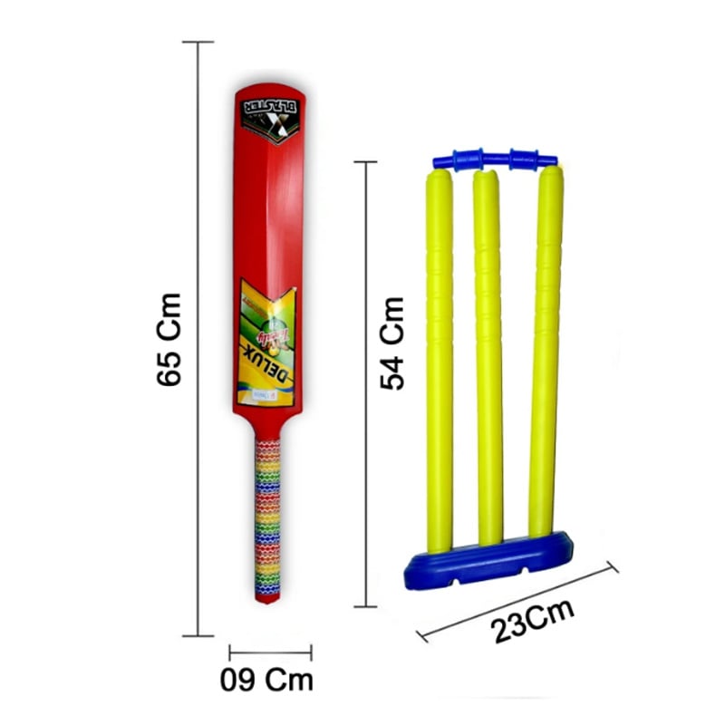 Picture of Outdoor Cricket Fun Pack – Lightweight Bat & Ball Set - Multicolor