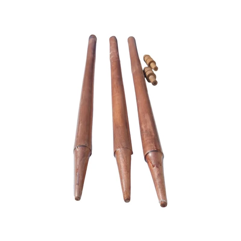 Picture of ProStrike Wooden Cricket Stumps Set - Brown
