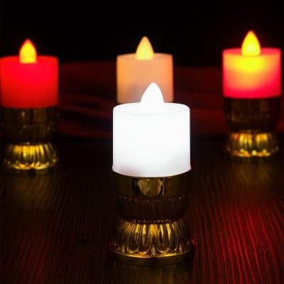 Picture of FlameGlow LED Candle Light Set (2 Pcs) - Multicolor