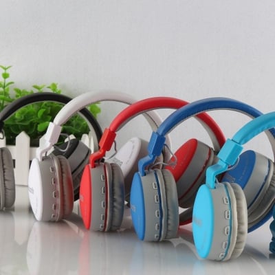 Picture of MS-881A Pro Sound Bluetooth Headphone – Multi-Function Music Headset - Multicolor