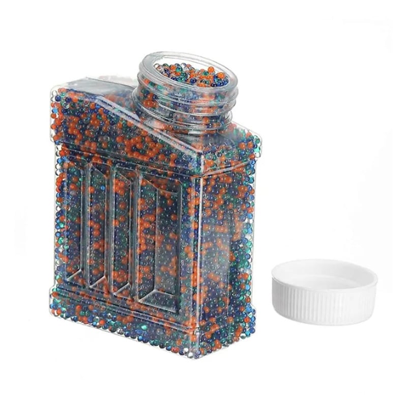 Picture of Gel Blaster Water Beads (7–8mm) – Premium Non-Toxic Gellets Refill Jar (20,000 PCS, 1 Jar) - Red