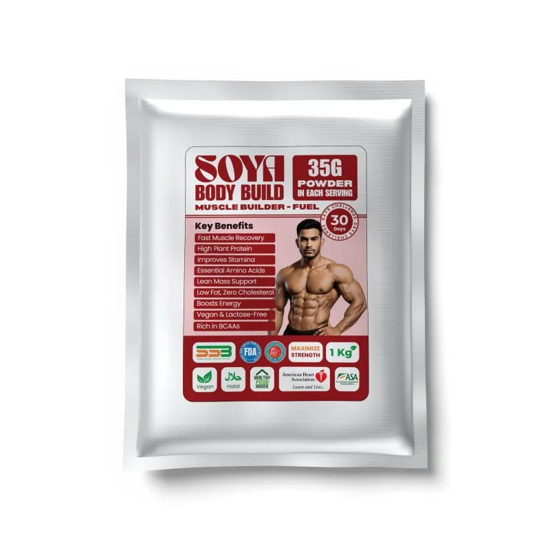 Picture of Premium Soya Protein Powder 1Kg – Non Dairy, Vegan & Gluten Free