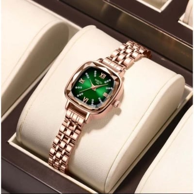 Picture of Landa Women's Fashion Waterproof Solid Steel Strap Watch