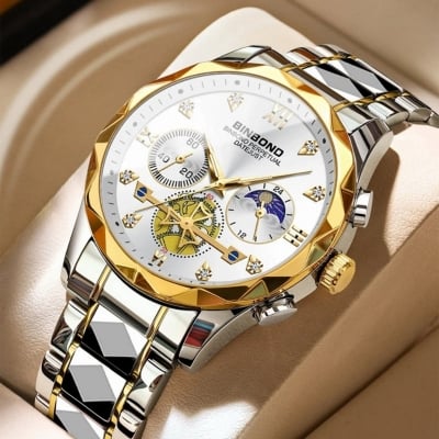 Picture of BINBOND 1236 Men's Classic Style Quartz Luminous Watch For Men