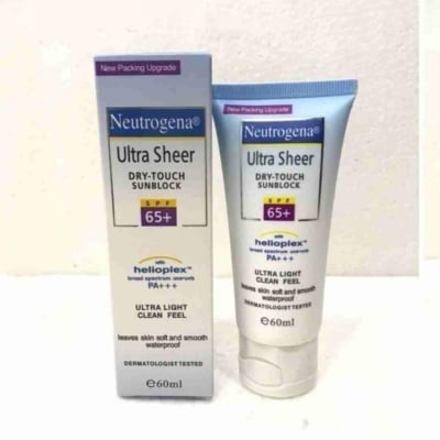 Picture of Neutrogena Ultra Sheer Dry Touch Sunblock SPF 65+