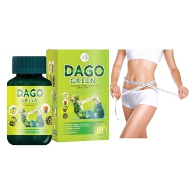 Picture of Dago Green Detox Natural Herb Weight Loss Fast Slim 70 Capsule
