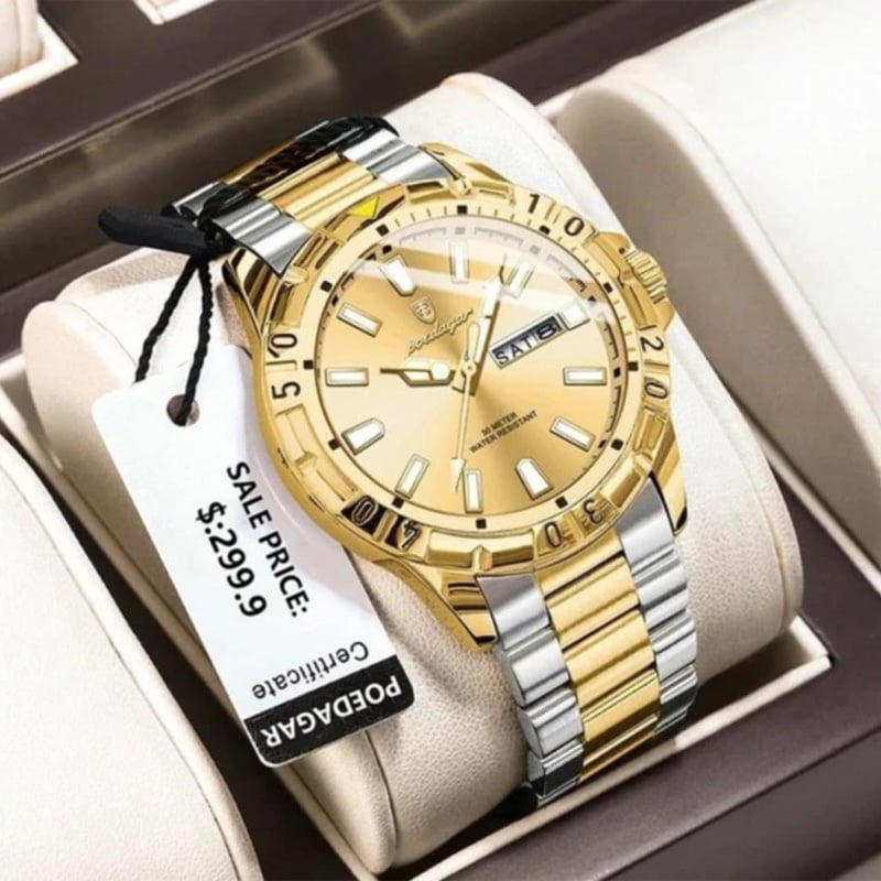 Picture of POEDAGAR 959 Exclusive Luxury Waterproof Stainless Steel Formal Watch