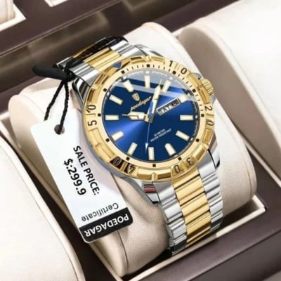 Picture of POEDAGAR 959 Exclusive Luxury Waterproof Stainless Steel Formal Watch