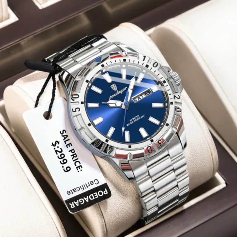 Picture of POEDAGAR 959 Exclusive Luxury Waterproof Stainless Steel Formal Watch