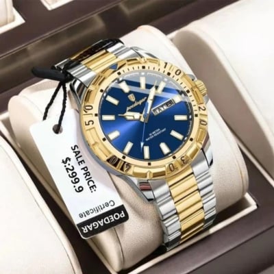 Picture of POEDAGAR 959 Exclusive Luxury Waterproof Stainless Steel Formal Watch